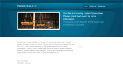 Desktop Screenshot of palowsky-law.com